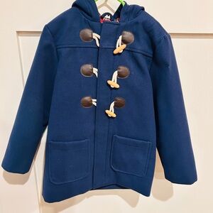 Cat & Jack Dark Blue Toggle Pea Coat